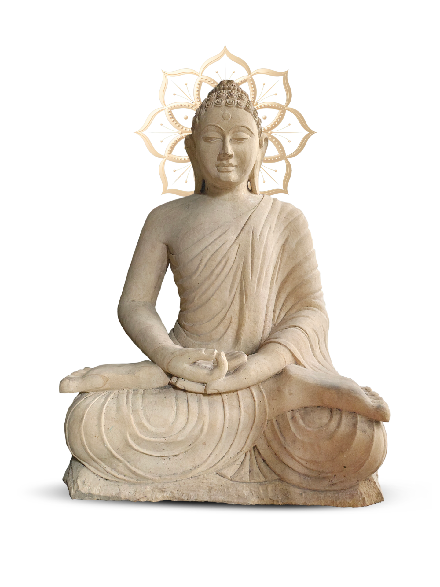 Buddha Stone Sculpture by TSF 2